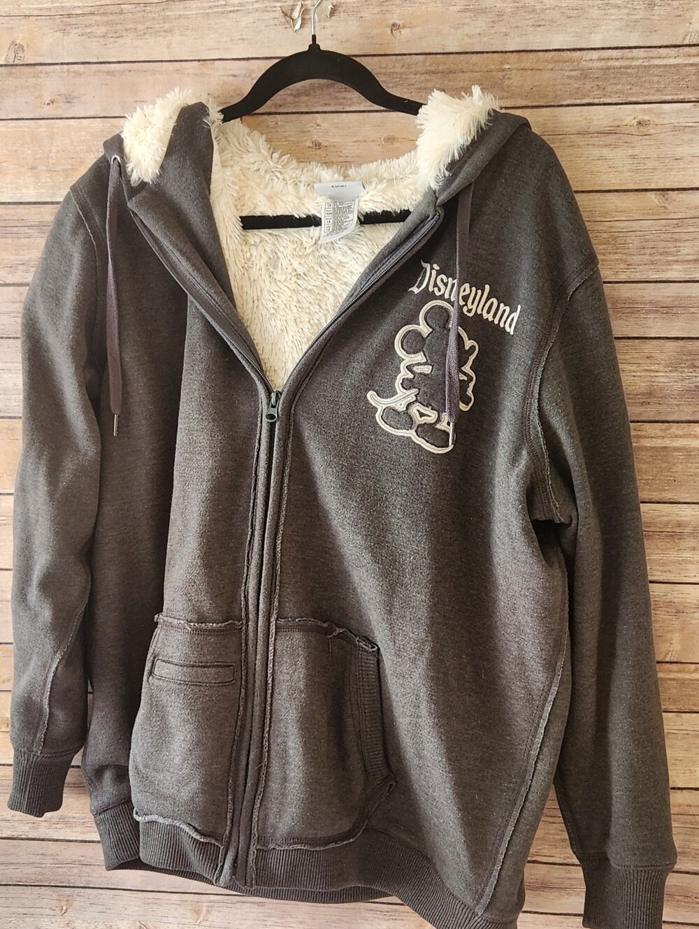 Disney Hoodie With Faux Fur Lining